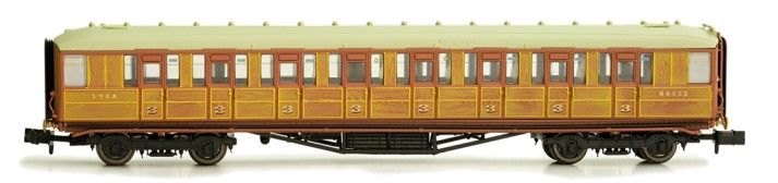 Dapol 2P-011-012 Gresley Coach LNER Teak 3rd 61626, N Gauge