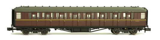 Dapol 2P-011-077 Gresley Coach BR Maroon 2nd E12108E, N Gauge