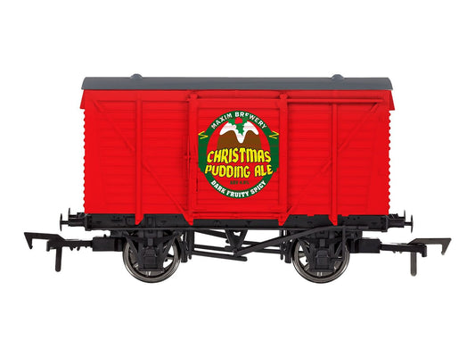 Dapol 4F-011-162 Ventilated Van Christmas Pudding Ale OO Gauge