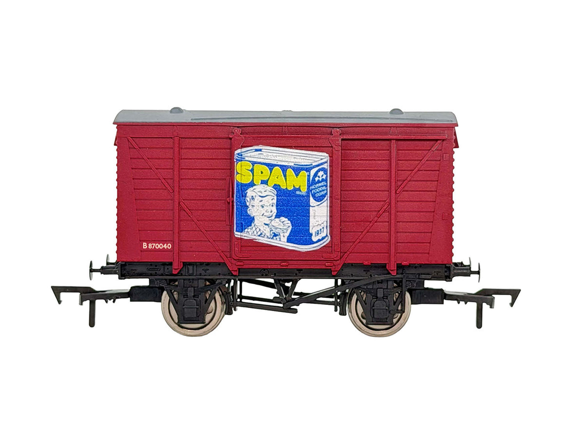 Dapol 4F-011-187 Ventilated Van Spam Weathered, OO Gauge *LAST FEW*
