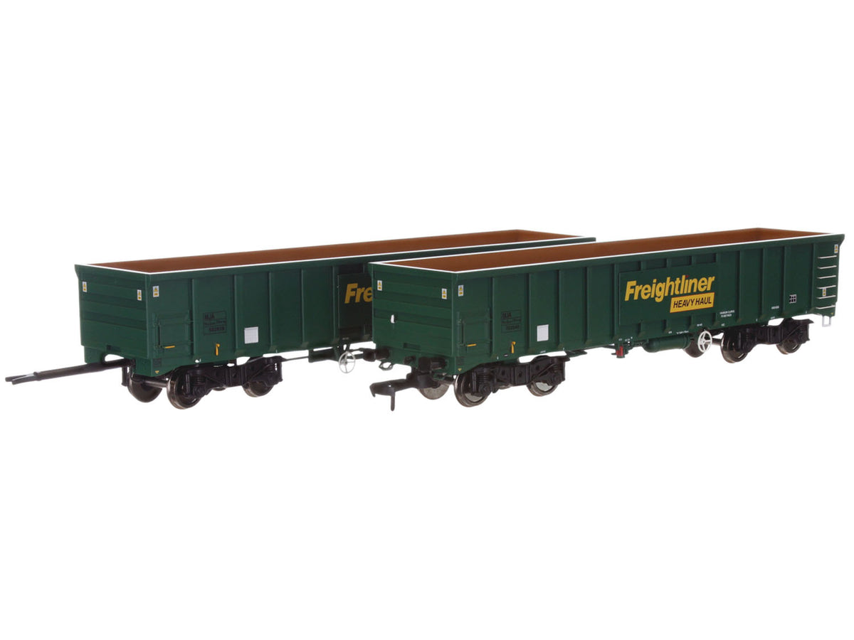 Dapol 4F-025-018 MJA Bogie Box Wagon Freightliner Heavy Haul 502037/038, OO Gauge *PRE ORDER £62.1 *