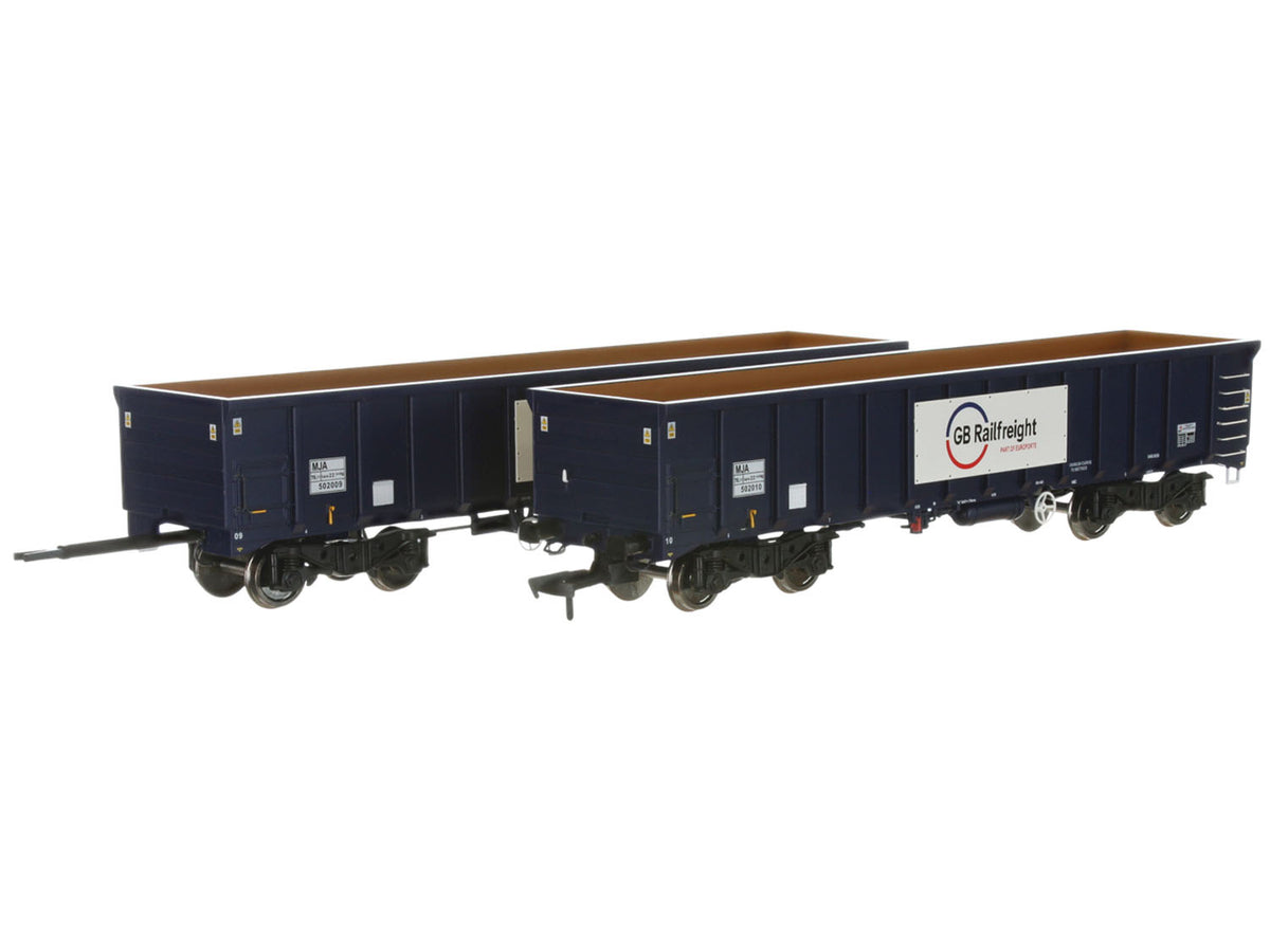 Dapol 4F-025-021 MJA Bogie Box Wagon GBRf 502047/048, OO Gauge *PRE ORDER £62.1 *