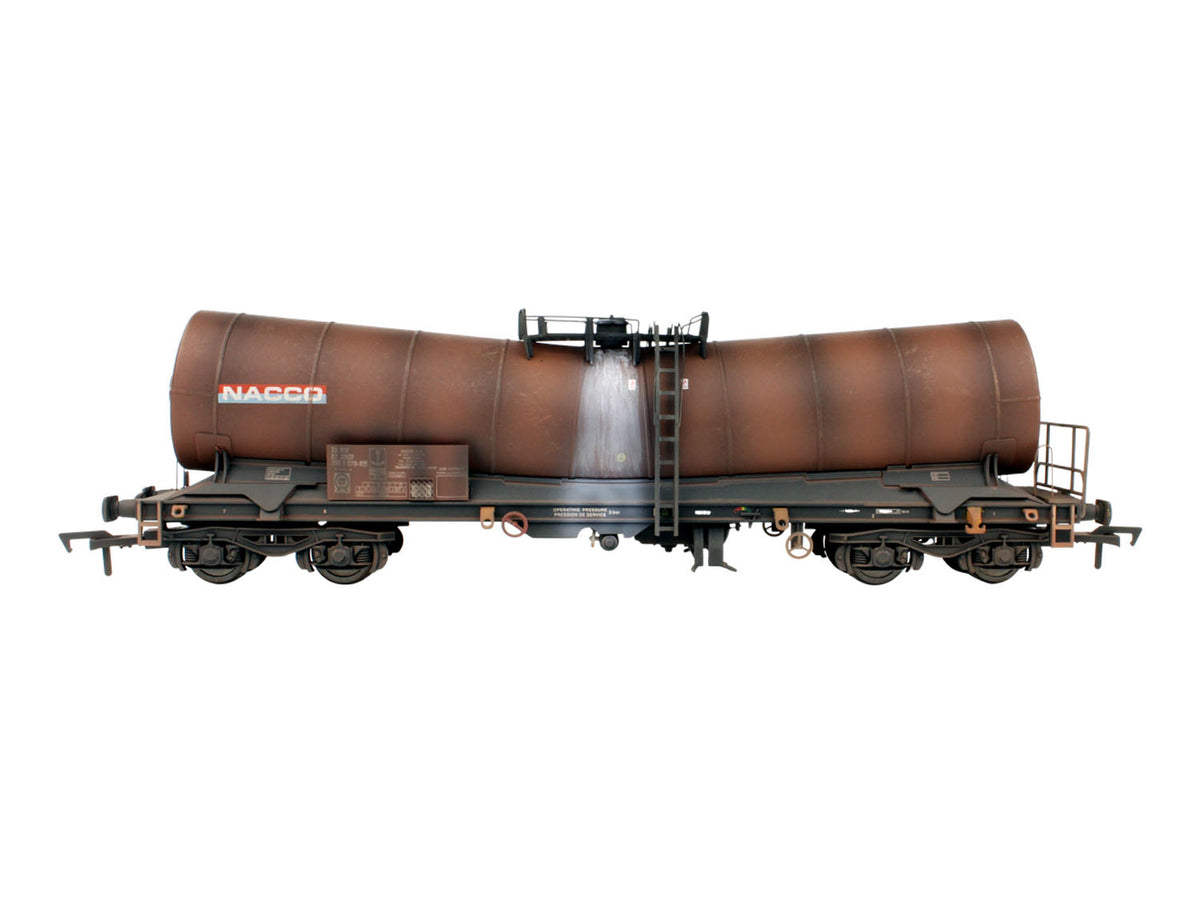 Dapol 4F-027-026 ICA Silver Bullet Wagon NACCO/ECC 3387 7898 048-6 Wthrd, OO Gauge *PRE ORDER £44.1 *