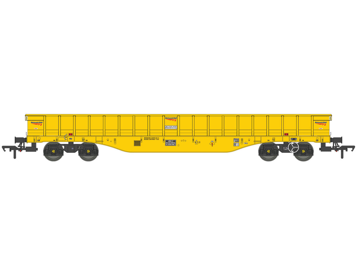Dapol 4F-083-002 JNA-Y Hawk Inner Wagon Network Rail Yellow 8170 583 1093-6, OO Gauge *PRE ORDER £40.46 *