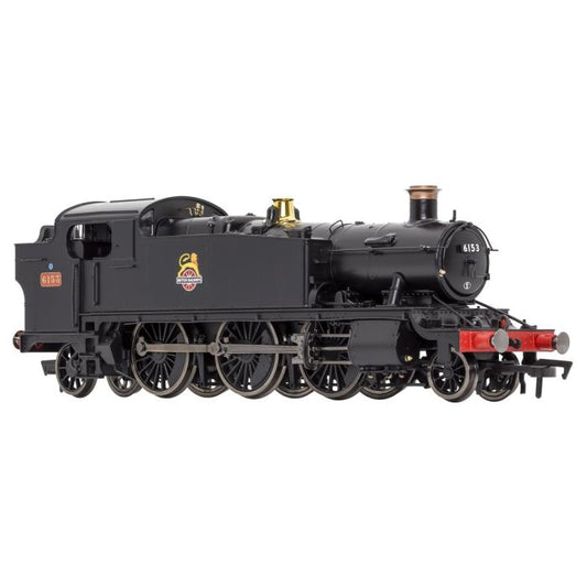 Dapol 4S-041-013 Large Prairie 2-6-2 6153 BR Early Black OO Gauge