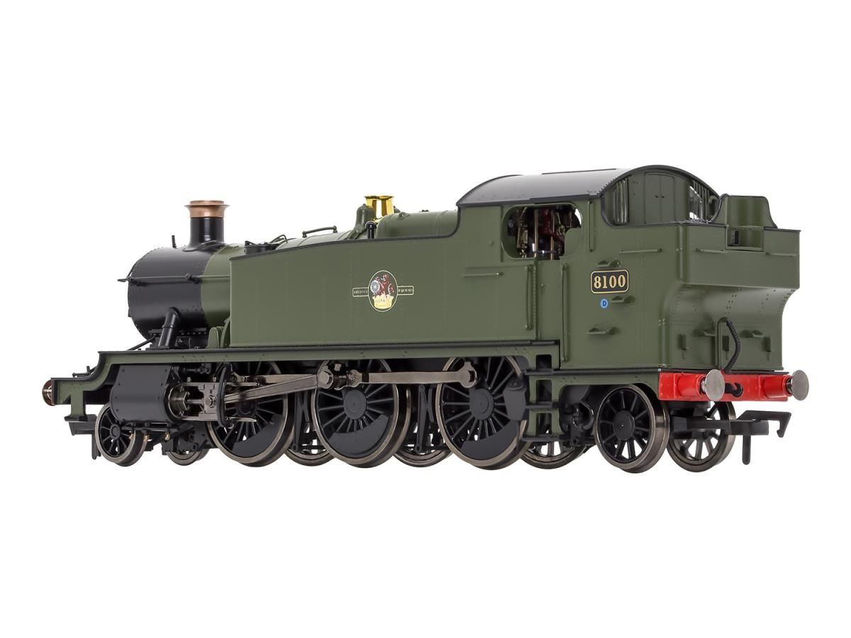 Dapol 4S-041-014 Large Prairie 2-6-2 8101 BR Late Green OO Gauge