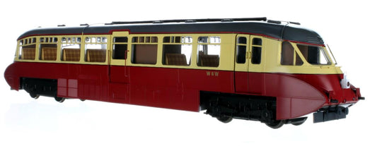 Dapol 7D-011-004D Streamlined Diesel Railcar W11 BR Chocolate/Cream DCC FITTED *LAST FEW*