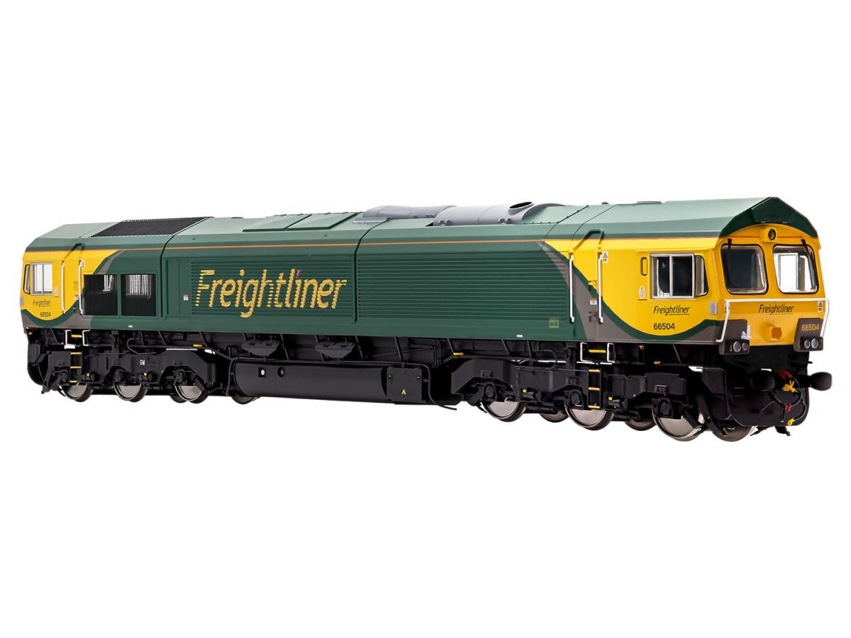 Dapol 7D-066-002DS Class 66 504 Freightliner Powerhaul (DCC-Sound) Deluxe, O Gauge *PRE ORDER £522.75 *
