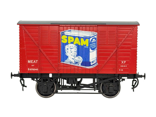 Dapol 7F-054-007 BR Meat Van Spam, O Gauge *LAST FEW*