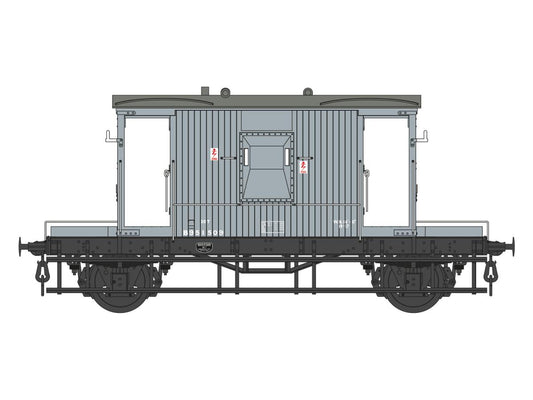 Dapol 7F-200-016 20t Brake Van BR Grey B951509, O Gauge *PRE ORDER £81.56 *