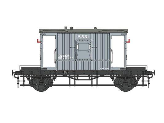 Dapol 7F-200-023 20t Brake Van London Transport B581, O Gauge *PRE ORDER £81.56 *