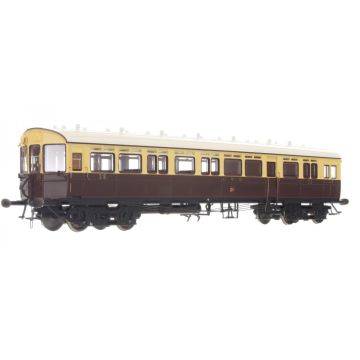Dapol 7P-004-011 Autocoach GWR Twin Cities Crest 38 Chocolate & Cream, O Gauge *LAST FEW*