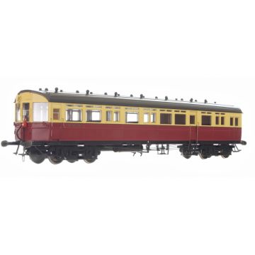Dapol 7P-004-013 Autocoach BR Crimson & Cream 41, O Gauge