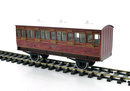 Dapol 7P-020-200D Stroudley 4 Wheel Suburban 2nd 507 Mahogany DCC FITTED *LAST FEW*