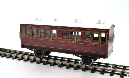 Dapol 7P-020-300 Stroudley 4 Wheel Suburban Composite 404 Mahogany