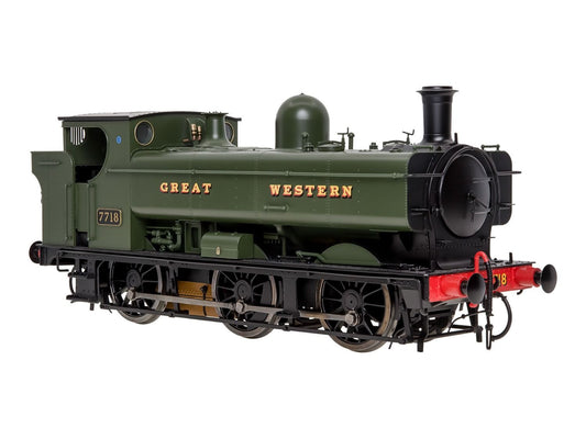 Dapol 7S-007-013U 57xx Pannier Great Western Green Unnumbered O Gauge