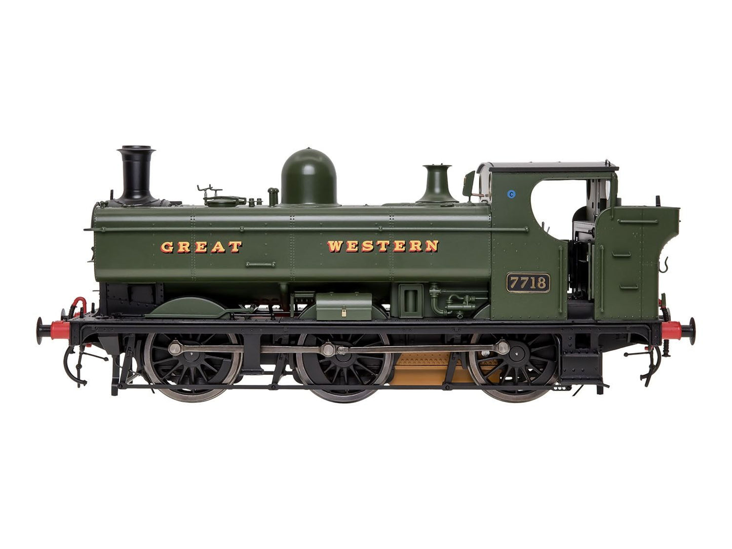 Dapol 7S-007-013S 57xx Pannier Great Western Green 7718 (DCC-Sound) O Gauge