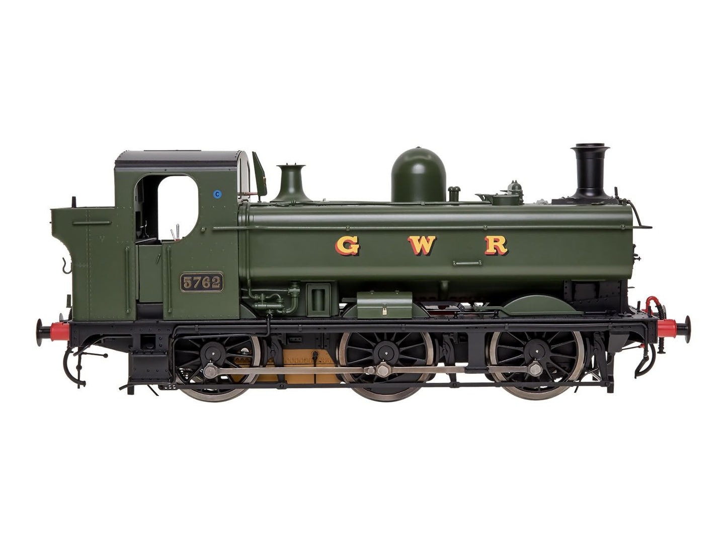 Dapol 7S-007-015U 57xx Pannier GWR Green Unnumbered O Gauge