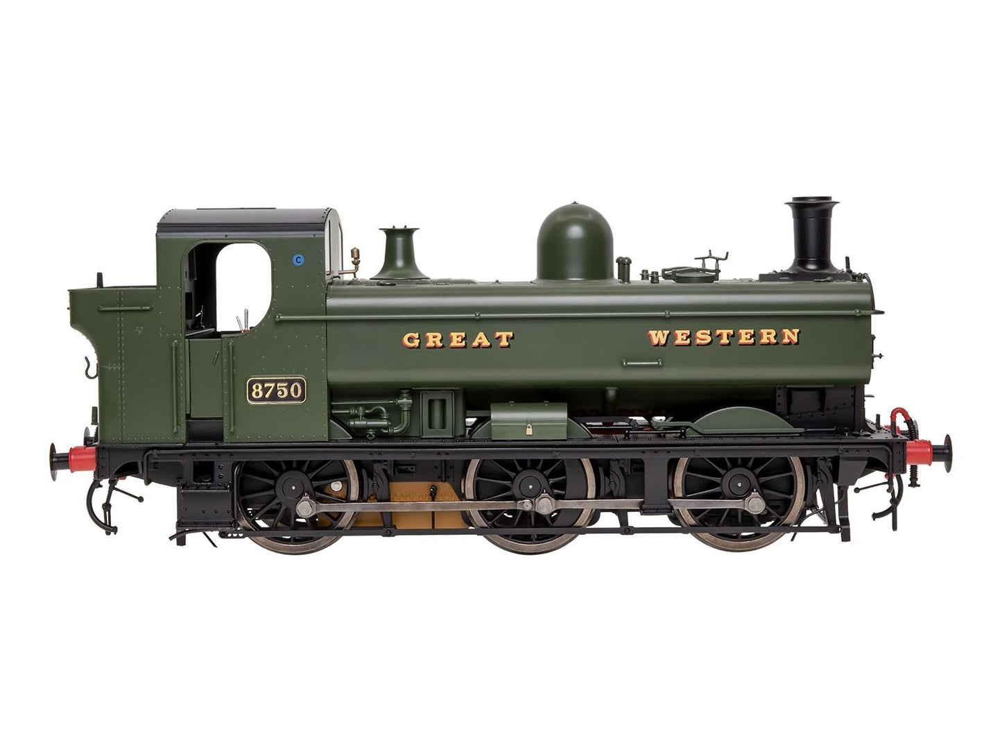 Dapol 7S-007-018S 87xx Pannier Great Western Green 8750 (DCC-Sound) O Gauge