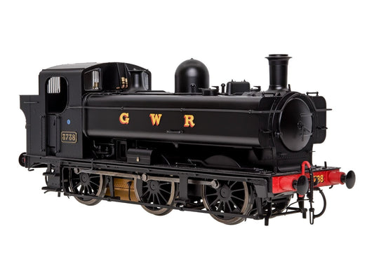 Dapol 7S-007-019S 87xx Pannier GWR Black 3738 (DCC-Sound) O Gauge