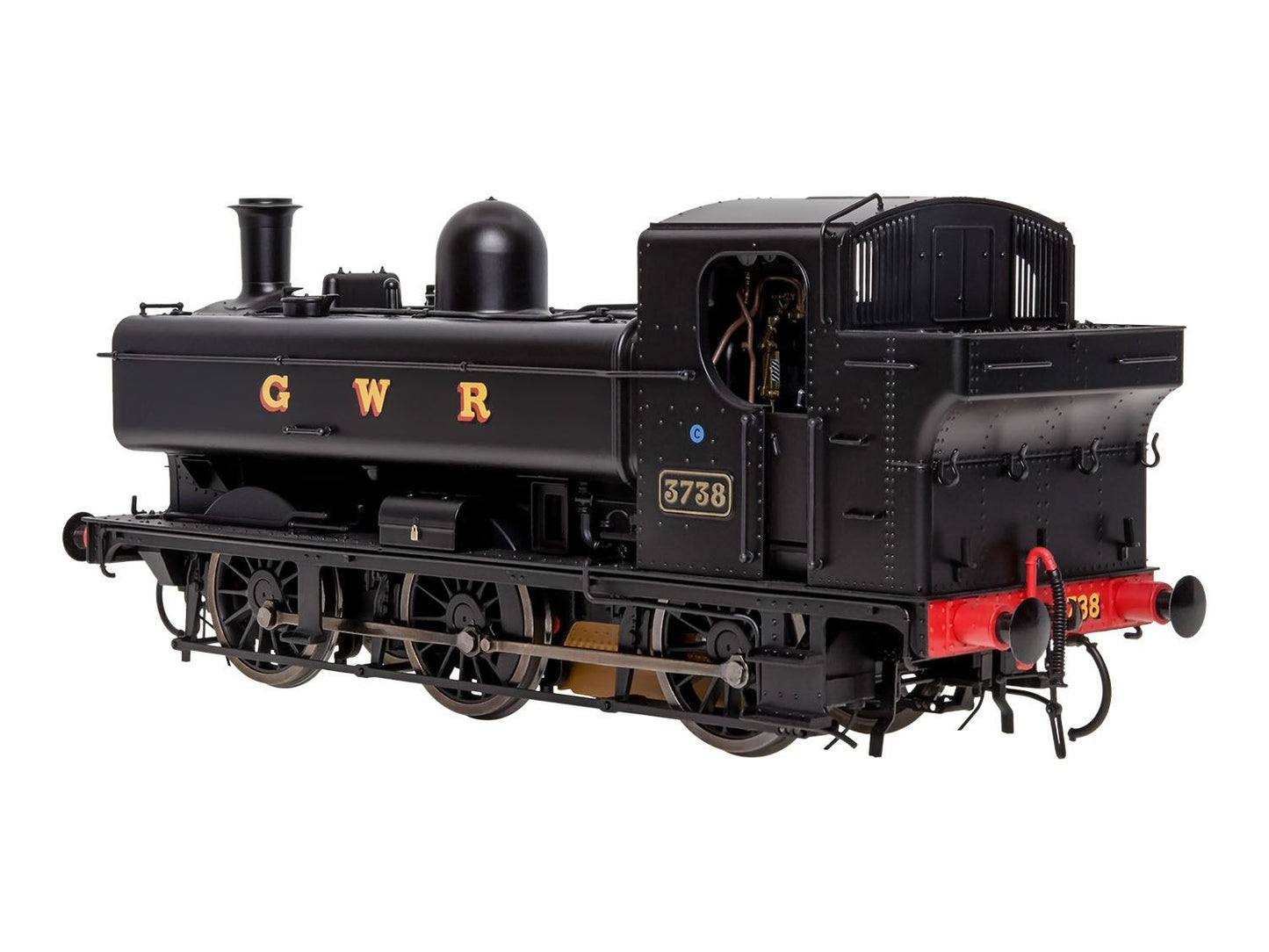Dapol 7S-007-019S 87xx Pannier GWR Black 3738 (DCC-Sound) O Gauge