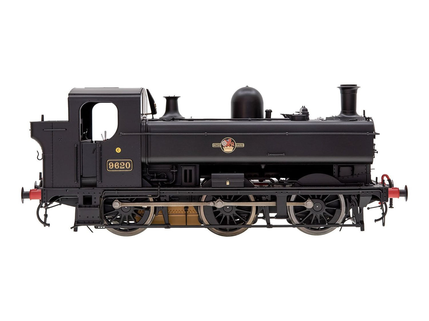 Dapol 7S-007-021U 57xx Pannier BR Late Black Unnumbered O Gauge