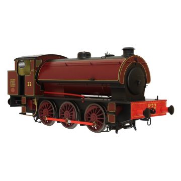 Dapol 7S-094-008 J94 Austerity United Steel Lined Red 22, O Gauge