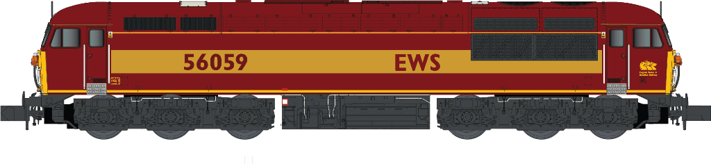 Dapol 2D-004-013 Class 56 059 EWS, N Gauge *PRE ORDER £133.11*