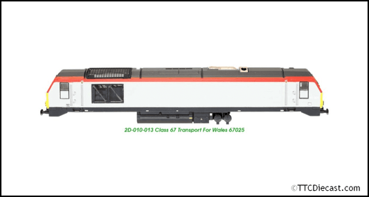 Dapol 2D-010-013 Class 67 025 Transport for Wales, N Gauge