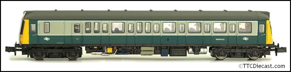 Dapol 2D-015-005 Class 122 M55004 BR Blue/Grey, N Gauge