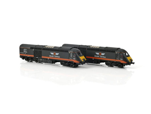 Dapol 2D-019-204 Class 43 HST Power Car Set 43480/43568 Grand Central, N Gauge