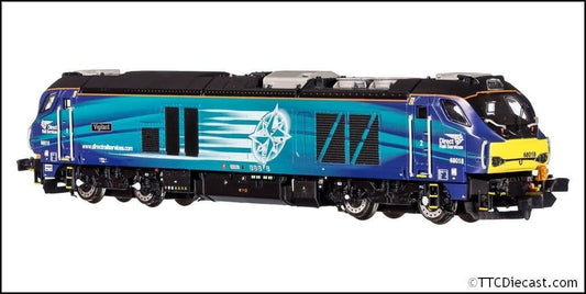 Dapol 2D-022-013 Class 68 018 'Vigilant' DRS Compass - N Gauge