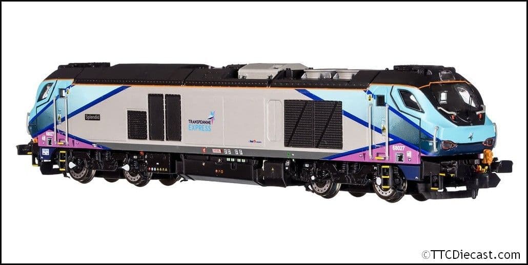 Dapol 2D-022-014 Class 68 027 'Splendid' Transpennine Express - N Gauge *LAST FEW*