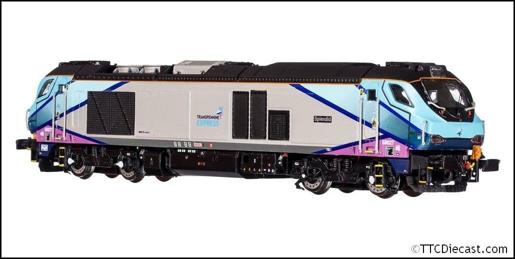 Dapol 2D-022-014 Class 68 027 'Splendid' Transpennine Express - N Gauge *LAST FEW*