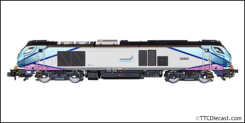 Dapol 2D-022-014 Class 68 027 'Splendid' Transpennine Express - N Gauge *LAST FEW*
