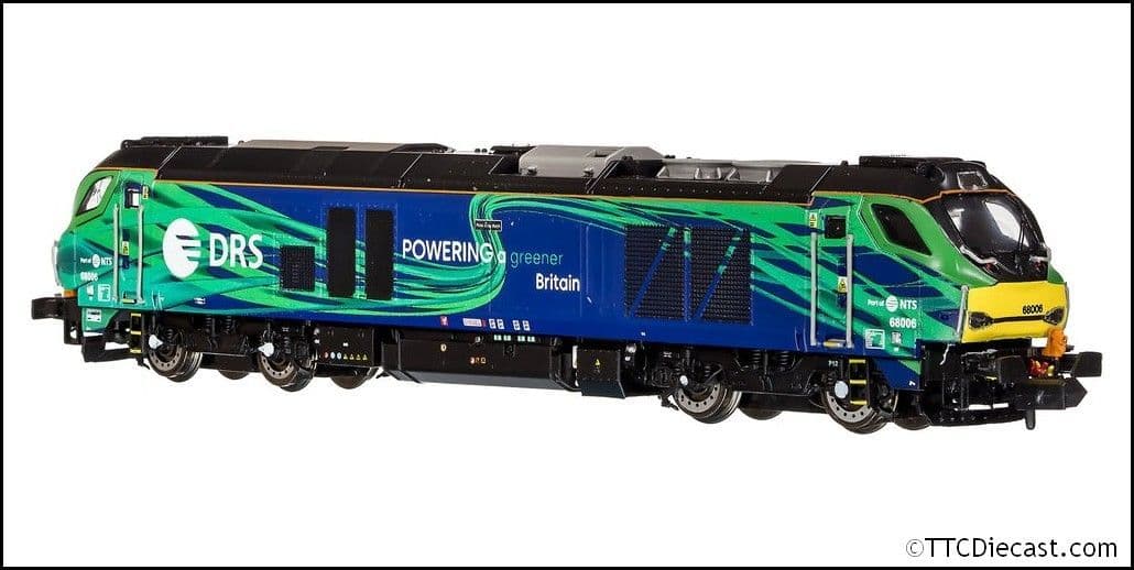 Dapol 2D-022-016 Class 68 006 'Pride of the North' DRS/NTS Green - N Gauge