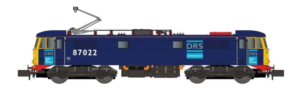 Dapol 2D-087-004D Class 87 022 DRS (DCC-Fitted) N Gauge - PRE ORDER £161.50