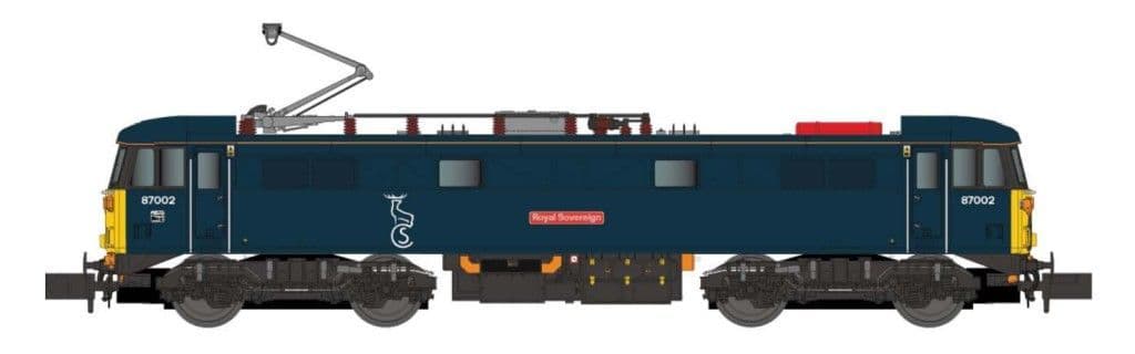 Dapol 2D-087-006 Class 87 002 'Royal Sovereign' Caledonian Sleeper N Gauge - PRE ORDER £131.75