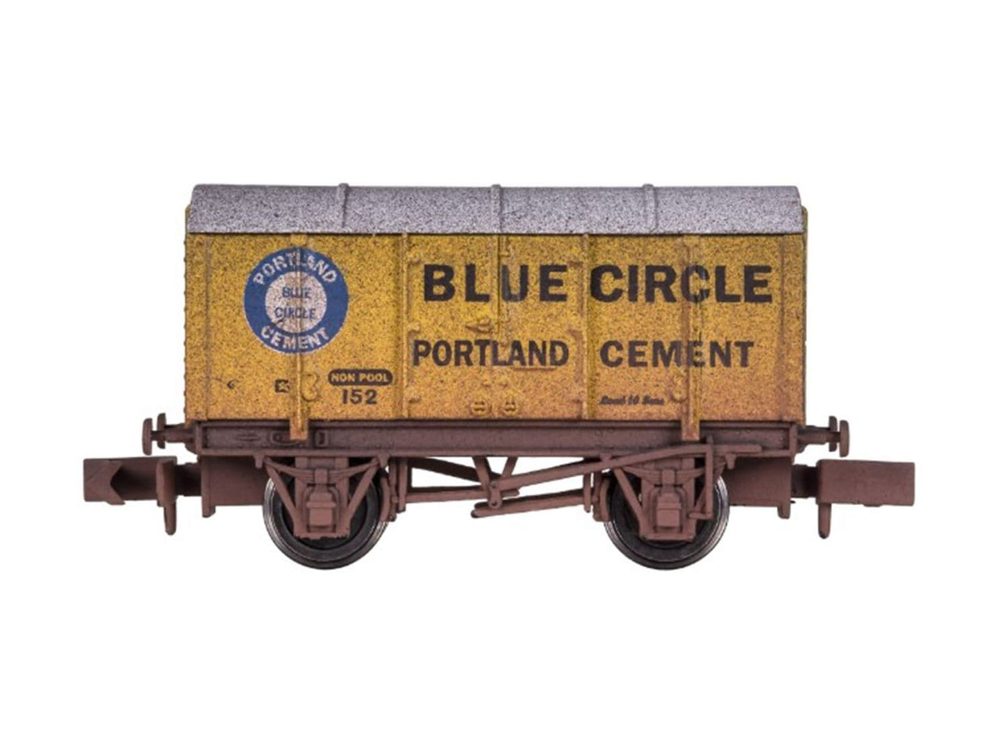 Dapol 2F-013-084 Gunpowder Van Blue Circle 152 Weathered N Gauge *LAST FEW*