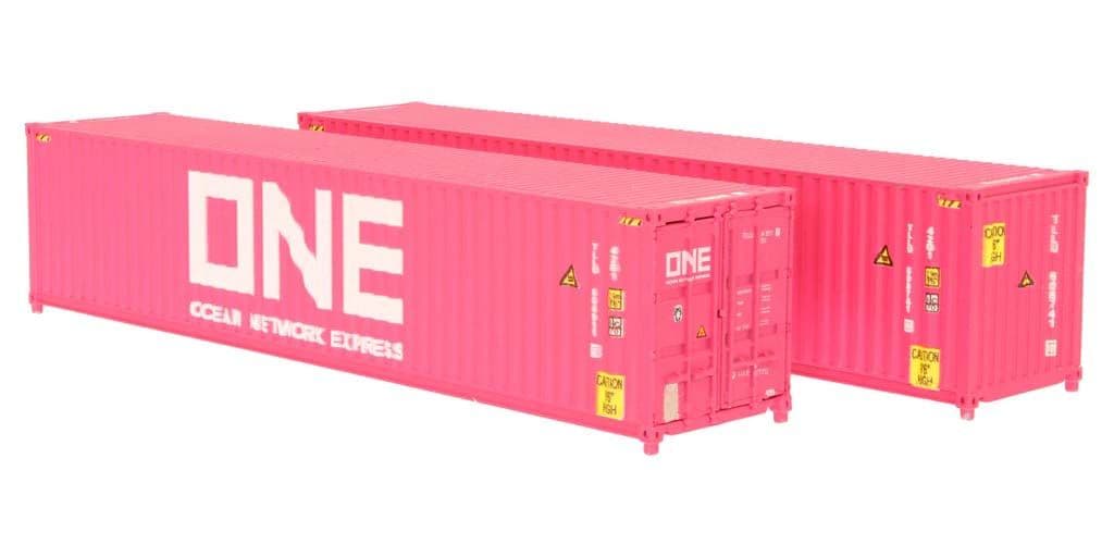 Dapol 2F-028-118 40ft Container Set (2) ONE N Gauge