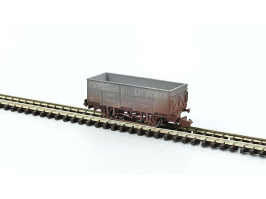 Dapol 2F-038-062 20t Steel Mineral Wagon Cambrian Wagon Works 90017 Wthrd N Gauge