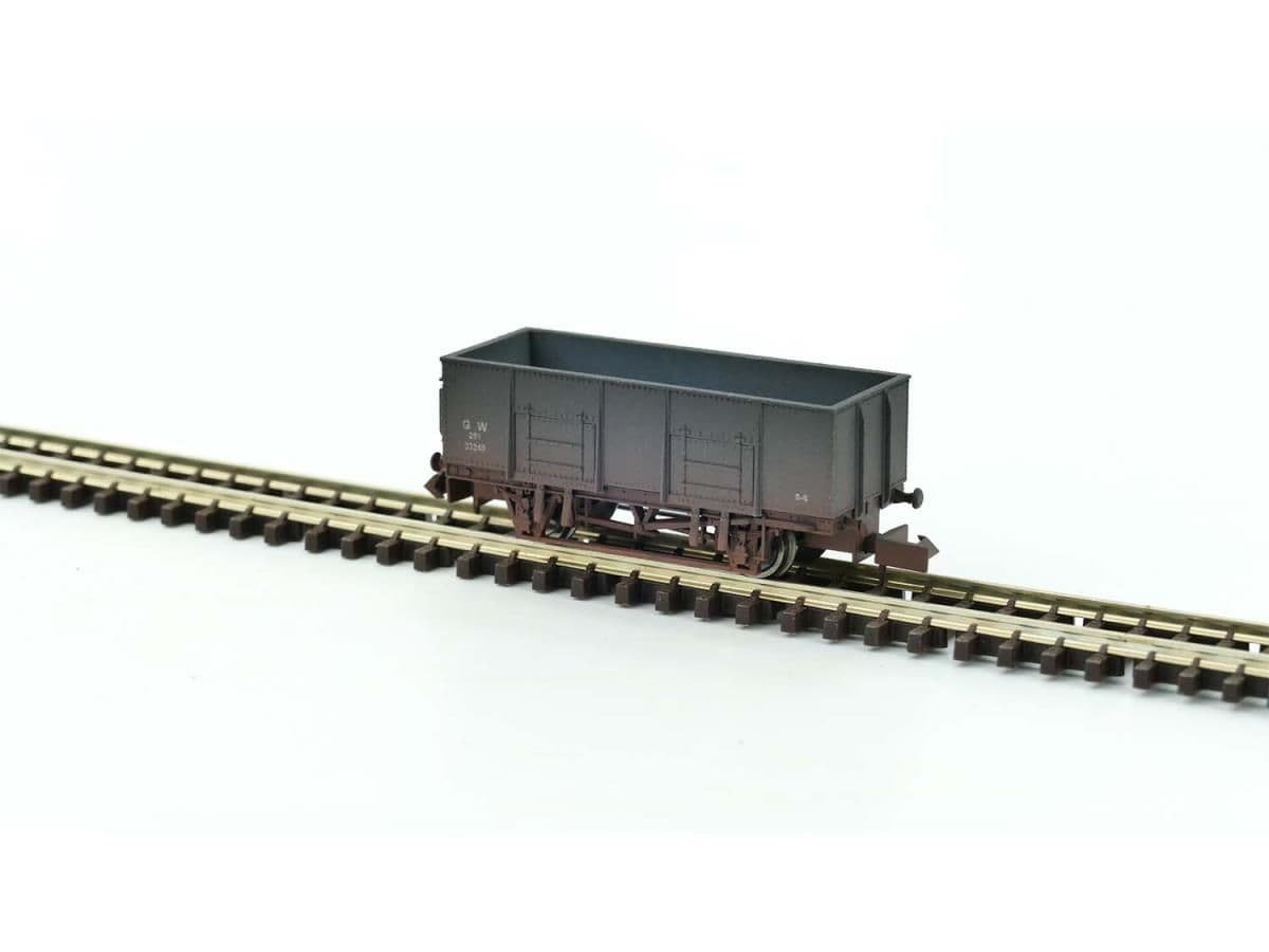 Dapol 2F-038-064 20t Steel Mineral Wagon GWR 33240 Weathered N Gauge