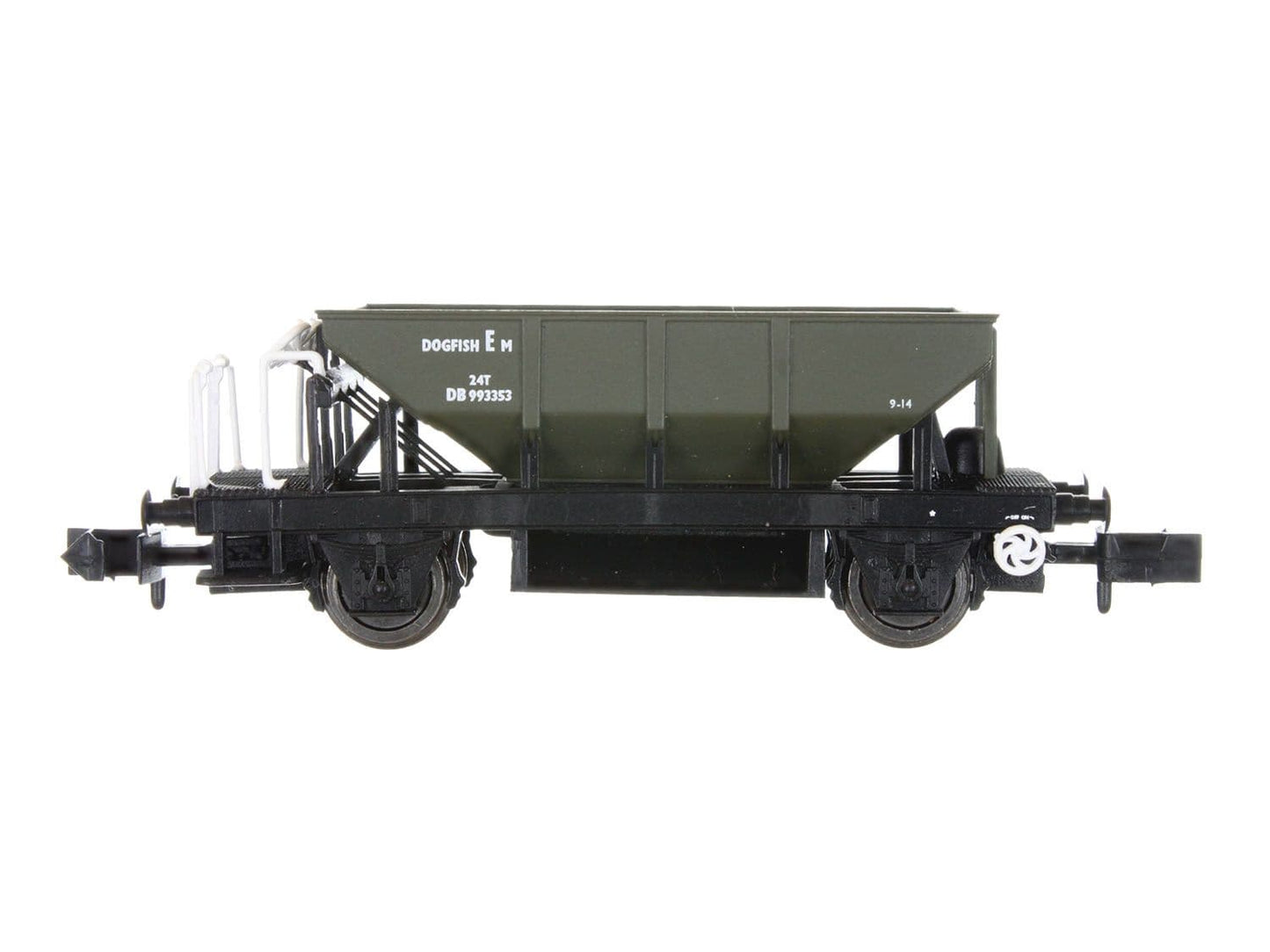 Dapol 2F-041-011 Dogfish Wagon BR Olive DB993592 N Gauge *PRE ORDER £18.00*