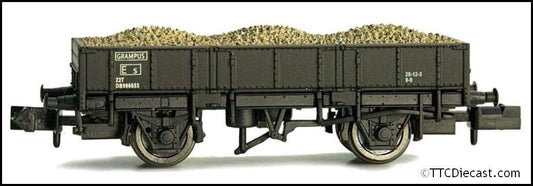 Dapol 2F-060-014 Grampus Wagon BR Black DB984292, - N Gauge