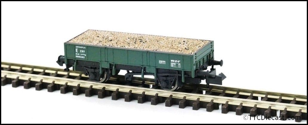 Dapol 2F-060-016 Grampus Wagon BR Olive Green DB984363, - N Gauge