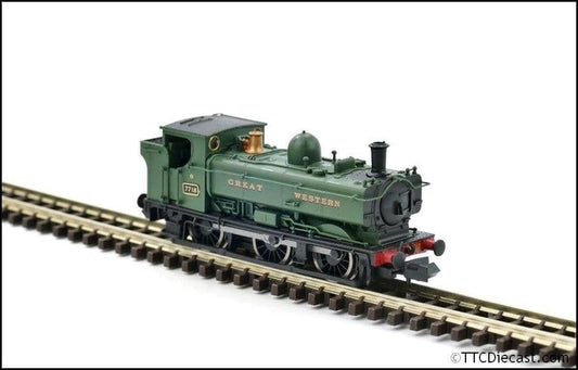Dapol 2S-007-029 Pannier Tank 7718 Great Western Green - N Gauge *LAST FEW*