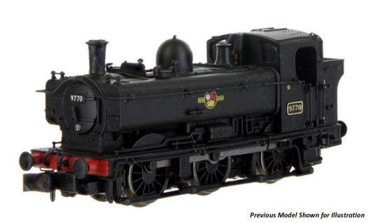 Dapol 2S-007-034 Pannier Tank 9672 BR Late Black - N Gauge