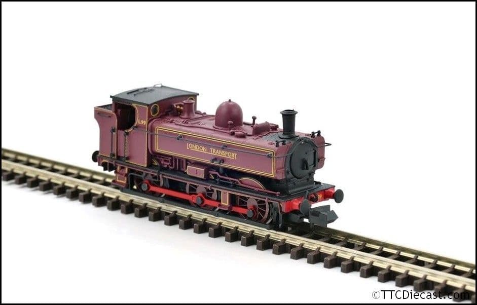 Dapol 2S-007-035 Pannier Tank L99 London Transport Red - N Gauge - LAST ONE