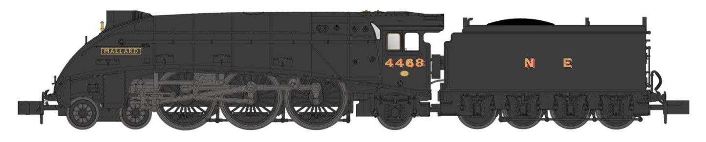 Dapol 2S-008-020 A4 4468 'Mallard' NE Wartime Black, N Gauge