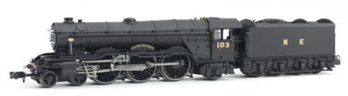Dapol 2S-011-002 A10 103 'Flying Scotsman' 103 Wartime Black NE N Gauge